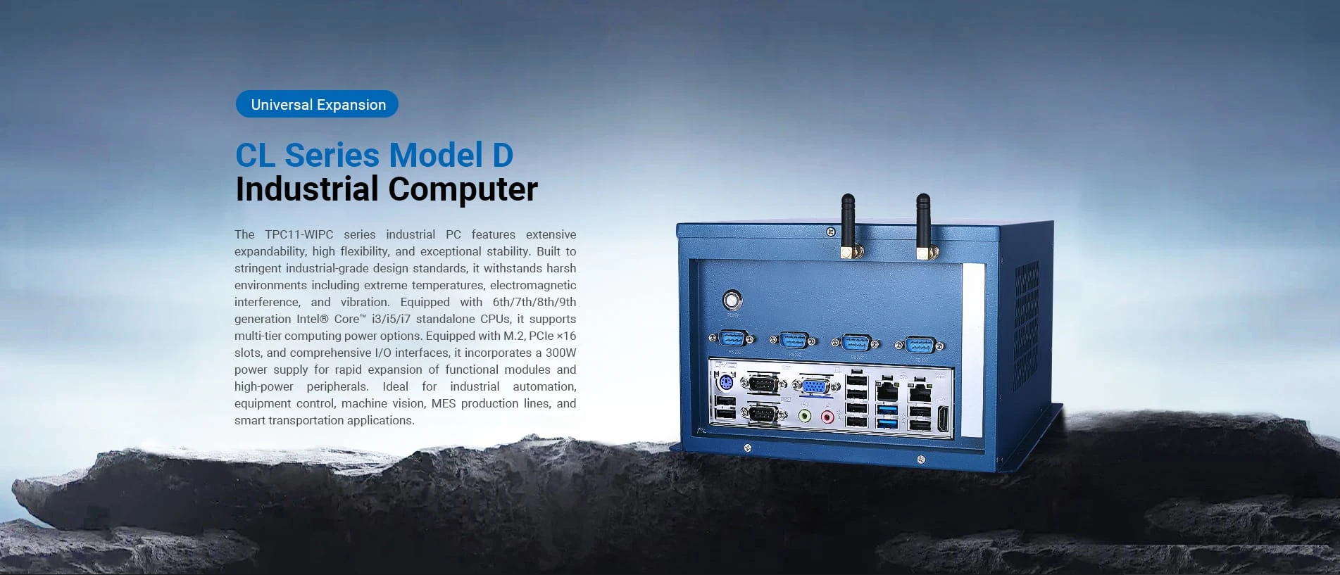 CL Series Model D Industrial Computer-TouchThink IPC Manufacturing