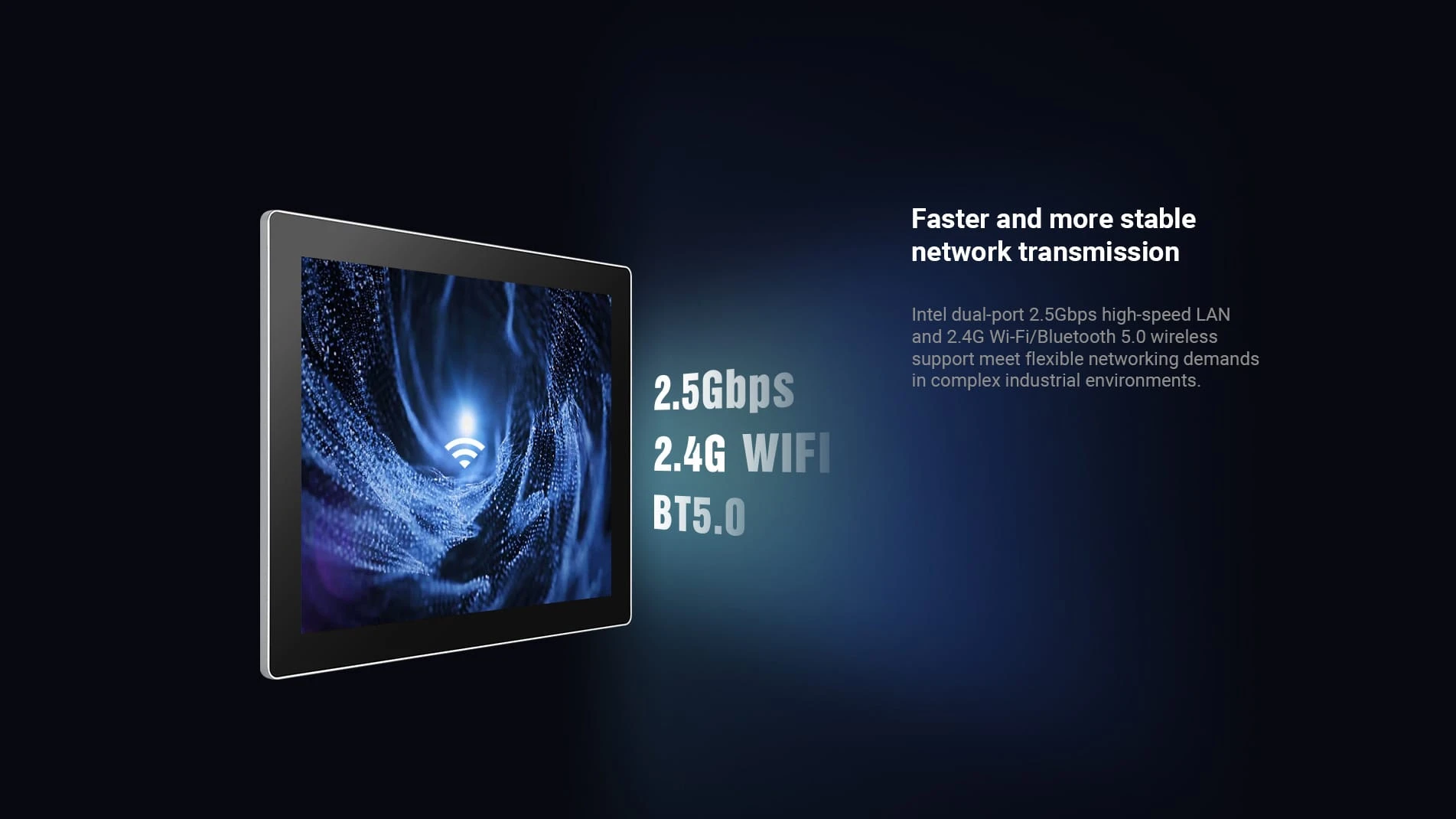 2.5Gbps high speed windows all-in-one PC 2.4G/5G WiFi Bluetooth 5.0