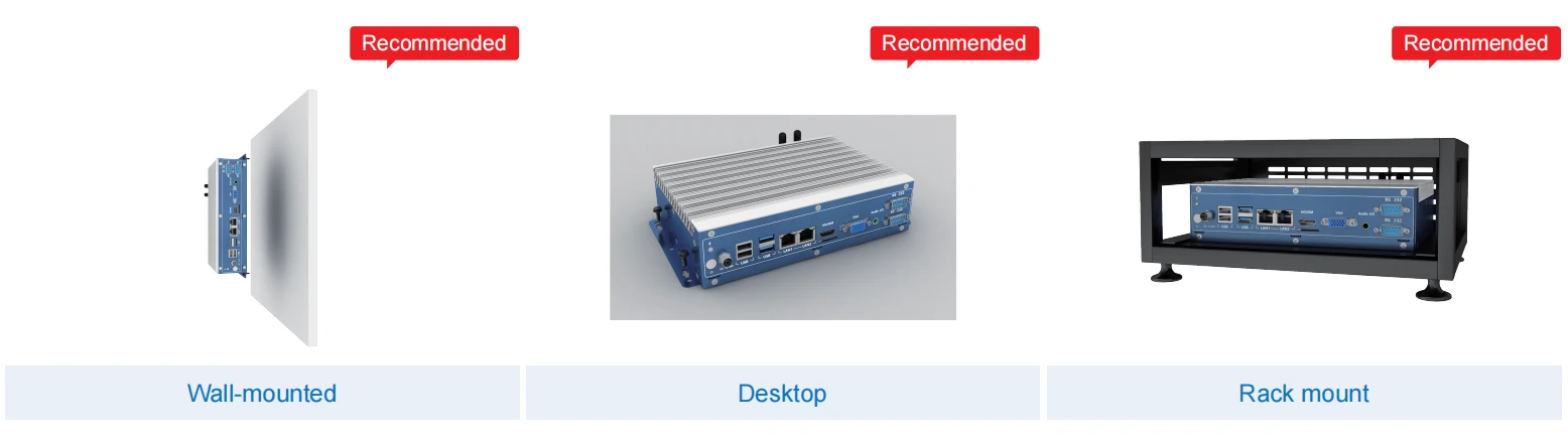 Installation Methods of CL Series Model C Industrial Computer-TouchThink IPC Manufacturing
