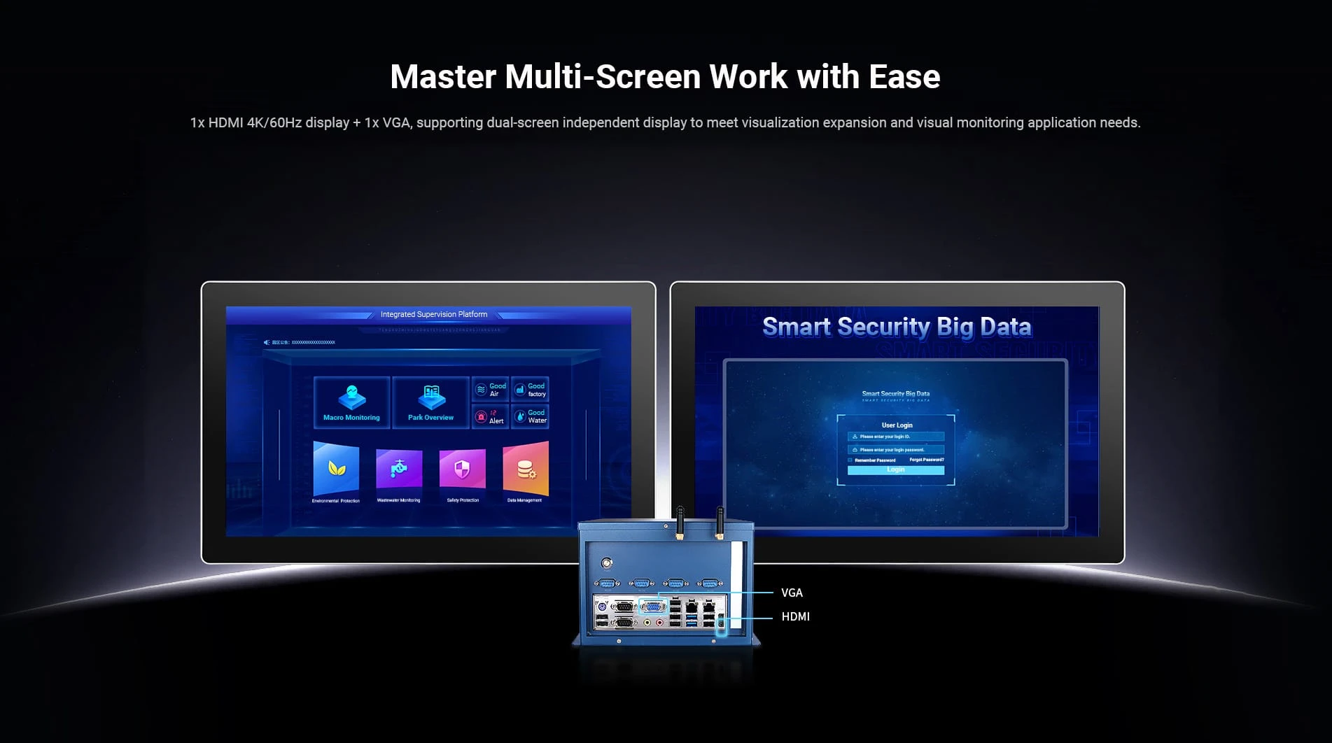 Multi-screen Supporting Rackmount Industrial PC-TouchThink IPC Manufacturing