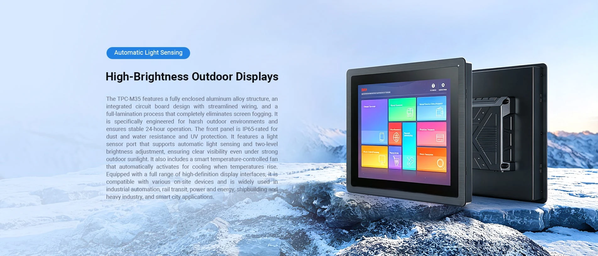 High Bright Display Monitor