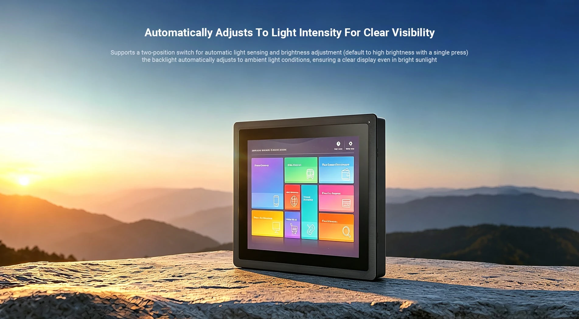 High Brightness Display Monitor