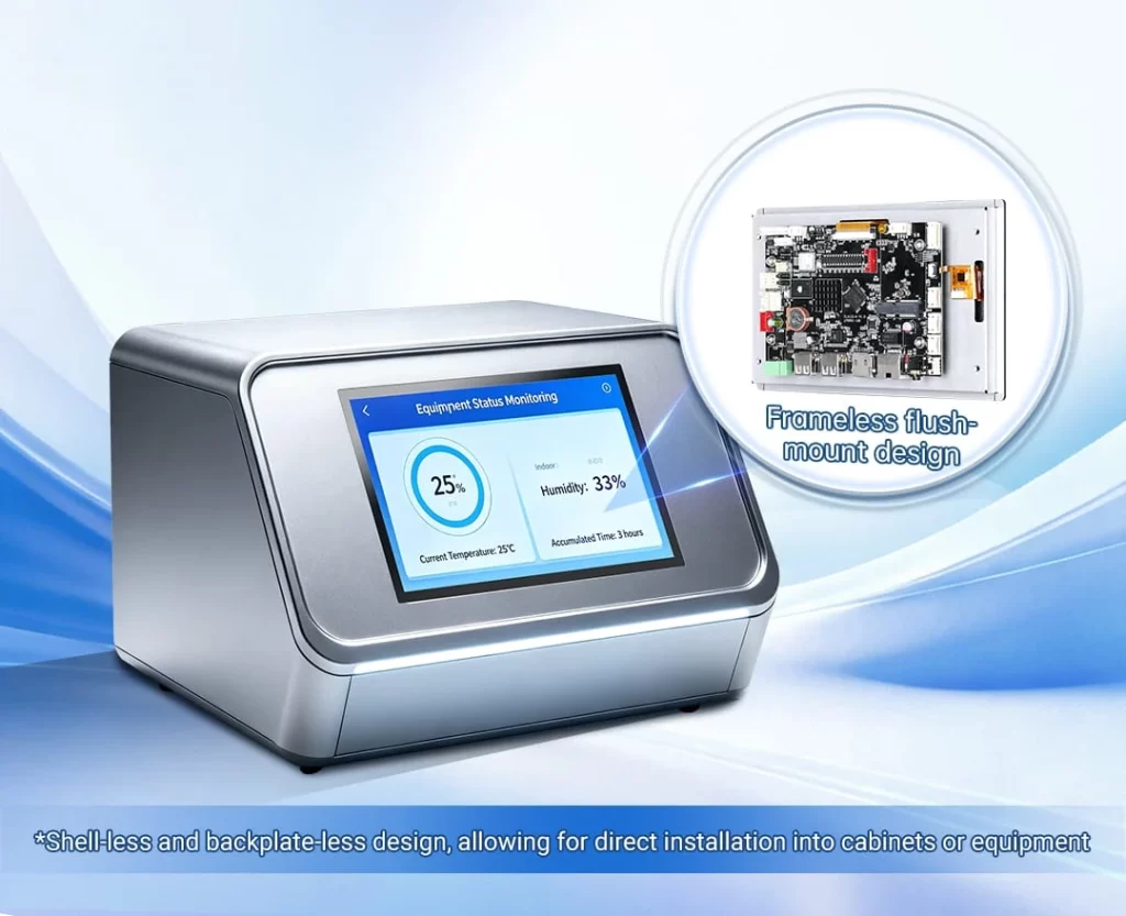 TouchThink Android Panel PC with shell-less and backplate-lss design