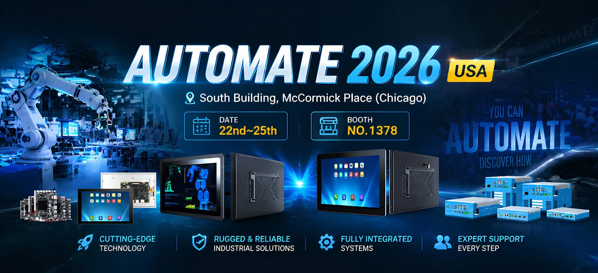 План посещаемости TouchThink в Automate 2026 США