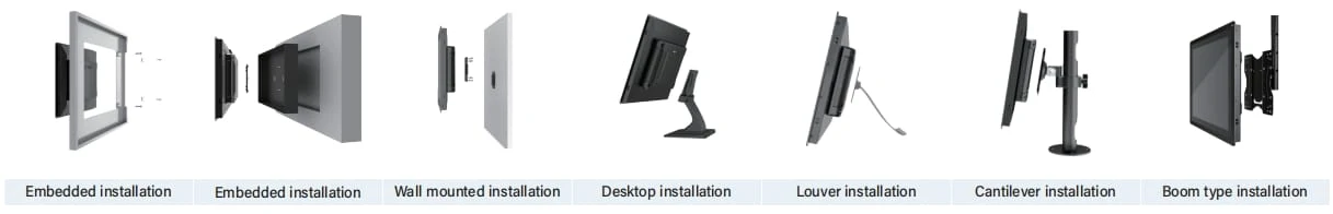 installation methods of high bright monitor with smart cooling