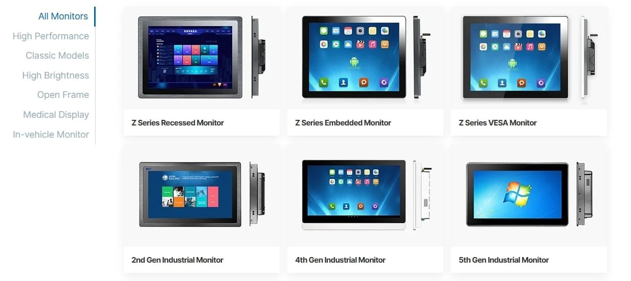 Monitor Selection