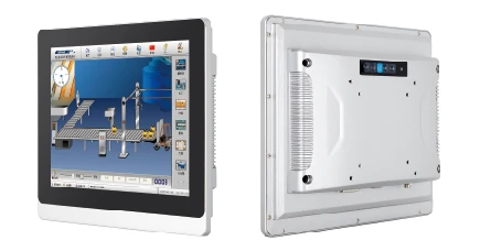 White Housing Oriented Industrial Monitor