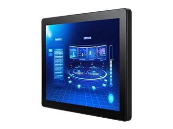 Embedded industrial monitor for dispatch console