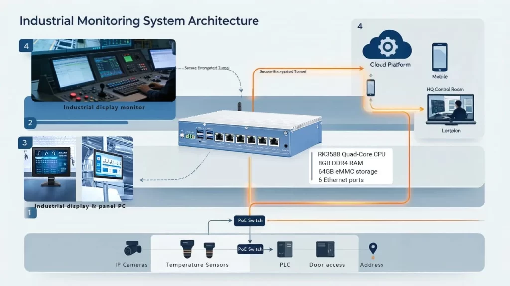 Four Tiers of Industrial Remote Monitoring