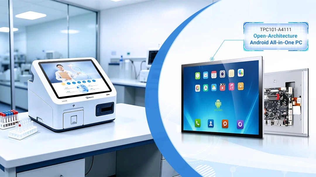 Open-frame Android All in one PC for Blood & Biochemical Analyzer