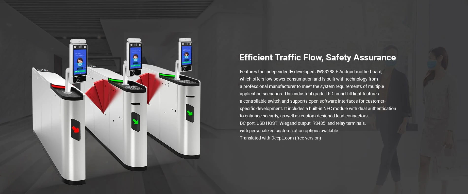 8-inch Facial Recognition Temperature-sensing All-in-one Terminal