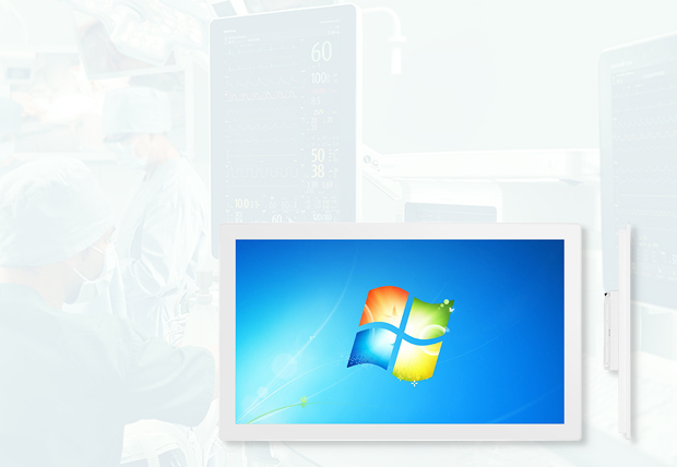 Monitor táctil Fanless de la atención sanitaria de la exhibición del LCD del grado médico IP65