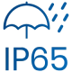 Front panel IP65 protection