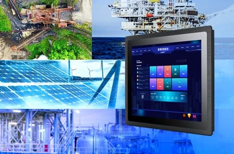 Industrial Touch Monitor for Oil & Gas