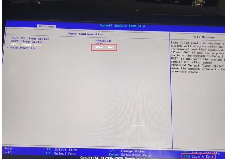 Power-on Auto-start for KX-U6780-2